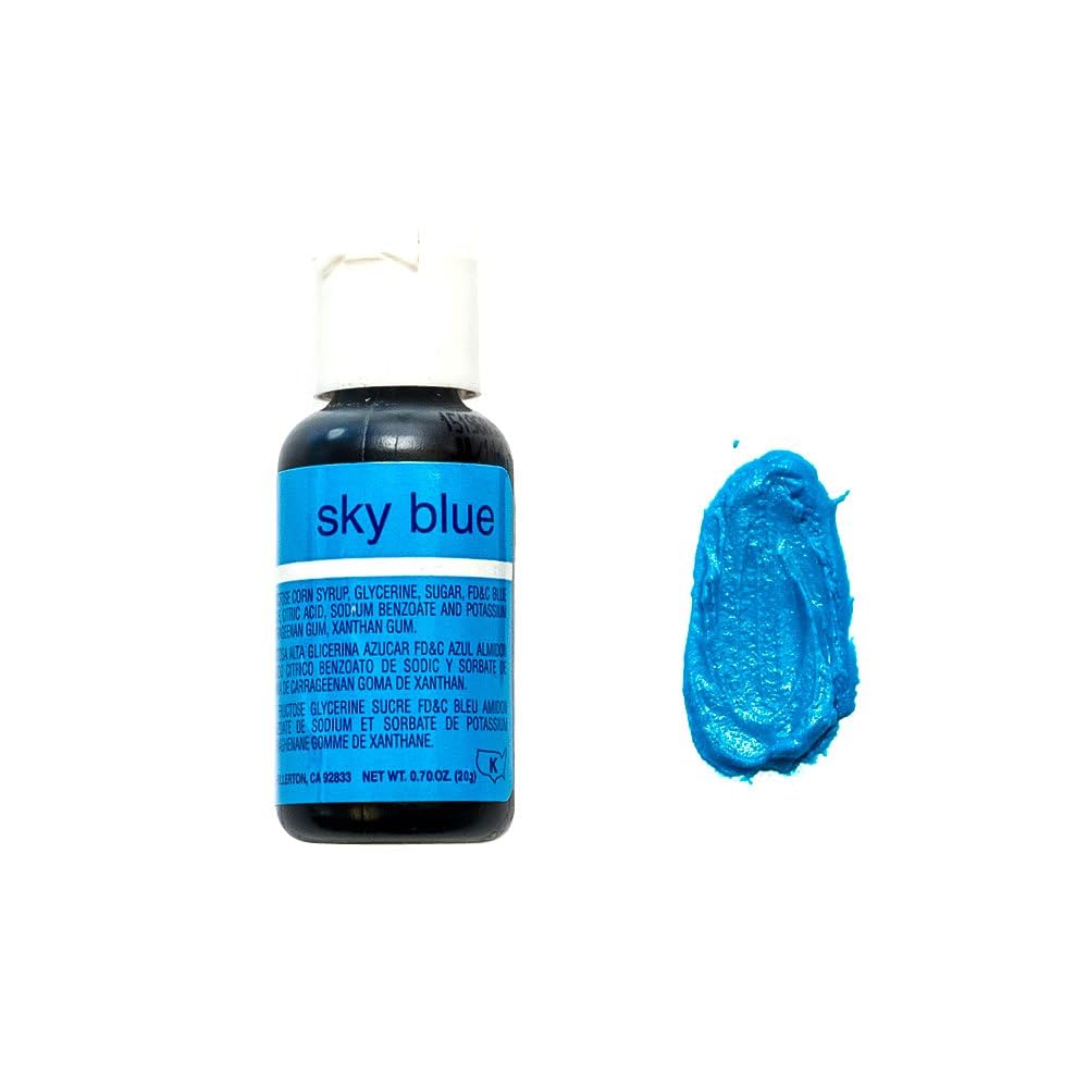 Chefmaster Liqua- Gel, Sky Blue, 20 ml (B0CQMCGZL9) Amazon Price History, Amazon Price Tracker