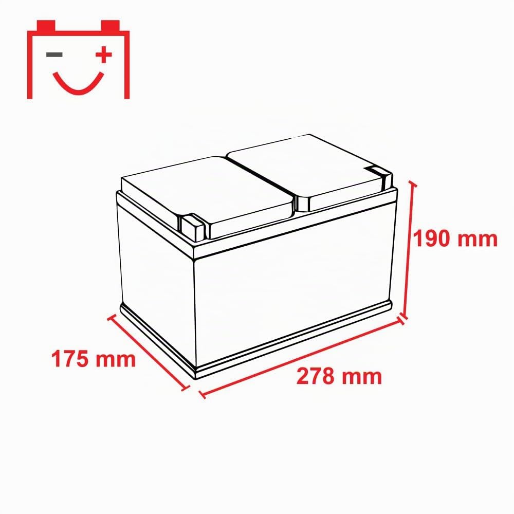 VA57001 START-STOP AGM 70Ah Autobatterie 570901076 12V 760A EN Maße:278×175×190mm Starterbatterie, wartungsfrei, versiegelt, vibrationsfest, leistungsstark, ideal für PKW, SUV, Nutzfahrzeuge