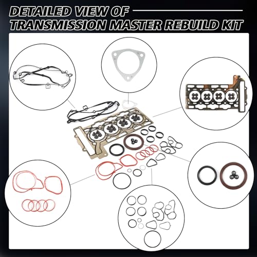 Image of 11127595138 11127586907 Engine Rebuild Overhaul Gaskets Seals Kit Fits for 116i F20 F30 MINI Cooper S R55 R56 R57 R58 N13 N18 1.6L Engine Aftermarket Parts