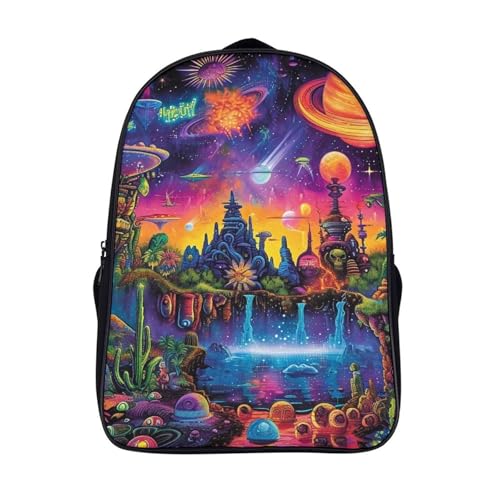 Sac à dos pour enfants grand volume 40x28x16cm Dream Planet Style-3