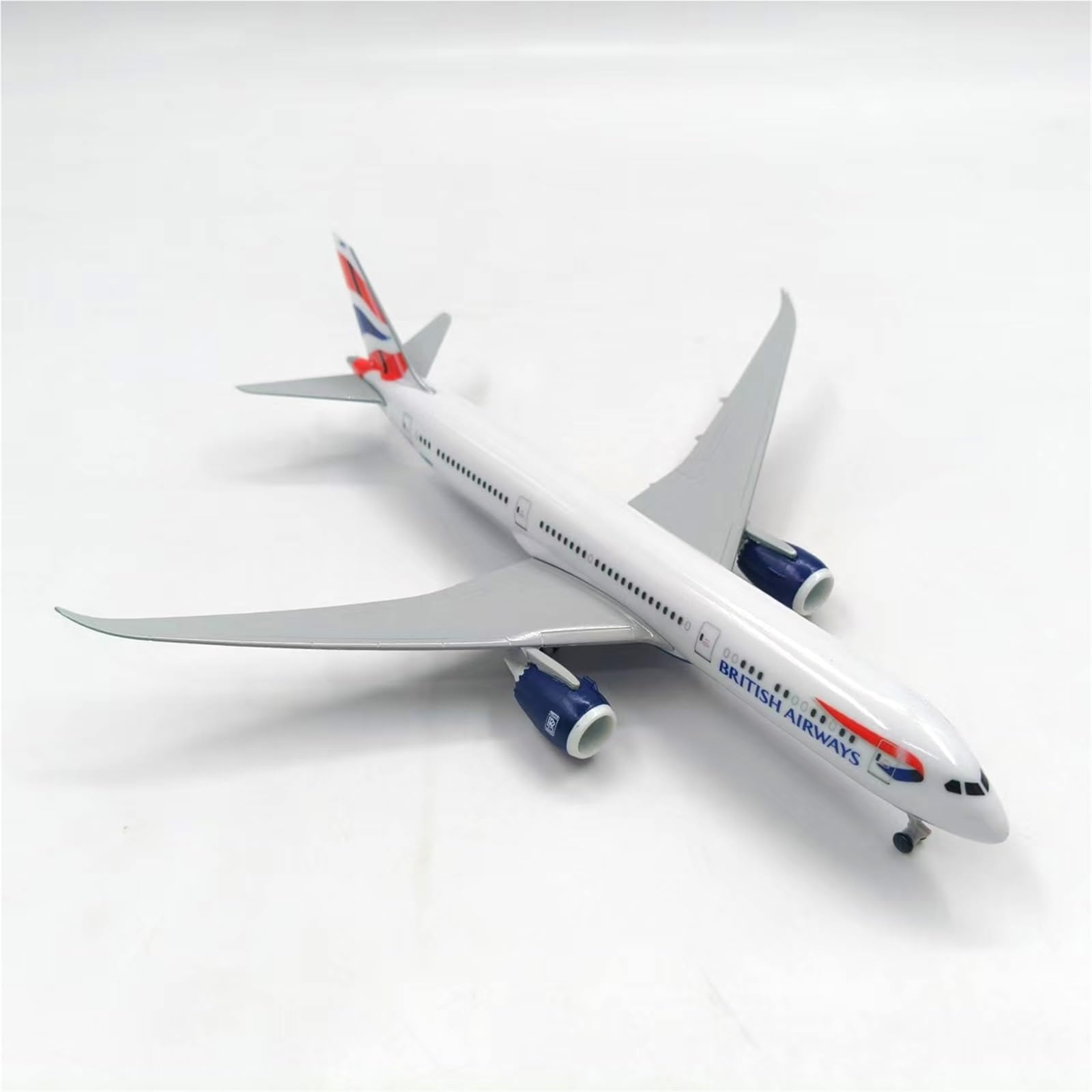 aerei a reazione 1:400 Ornamenti Per Aerei Passeggeri Modello Di Aereo In Lega Di Simulazione British Airways 787 Assemblati Con Ruote regali per piloti