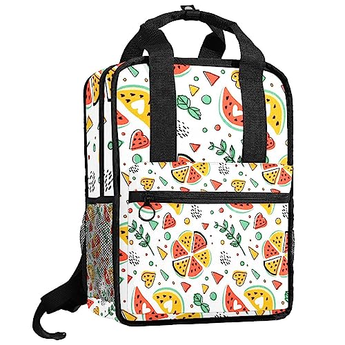 Sac à dos garçons imprimé pastèque aux finitions sans couture
