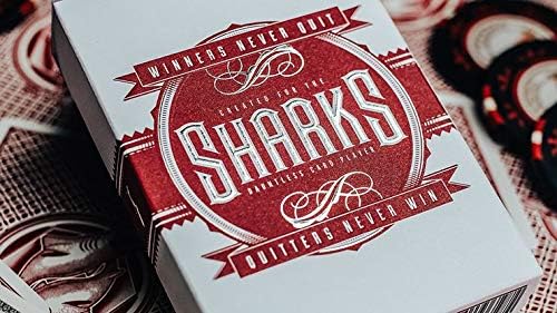 DMC Shark V2 Naipes de Póker miniatura 5