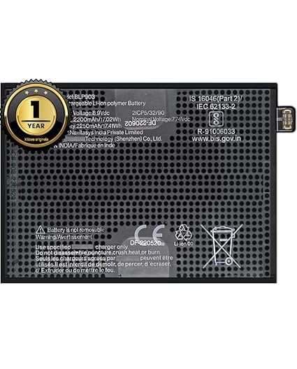 Image of BLP903 Battery for OnePlus 9 Pro LE2121, LE2125, LE2123, LE2120, LE2127 Battery with 1 Year Warranty***** (R168)