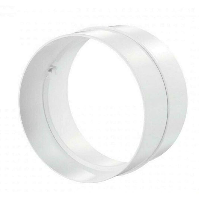 Buy Fantronix Straight Round Conenctor Adaptor Coupler 125mm 5 inch