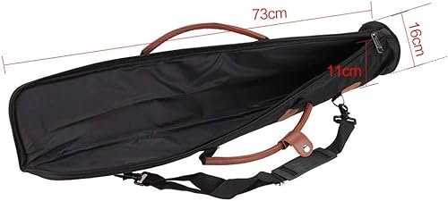Gute QualitA t 1680D Klarinettenbeutel-Kasten-gerade Art verdicken aufgefA llten 15mm Schaum mit justierbarer Schultergurt-Tasche i  Farbe  Schwarzesi  