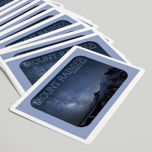 Naipes Póker Lantern Press Mount Rainier, 52 cartas miniatura 5