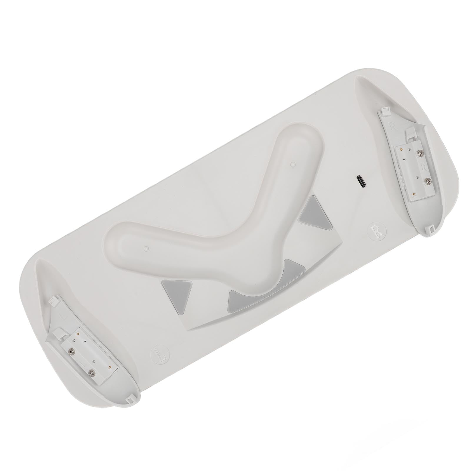 Bewinner Dock di Ricarica per Stazione di Ricarica Magnetica VR 3S per Visori e Controller con 2 Batterie Ricaricabili da 1850 MAh, Stazione di Rapida PD 18W per Visori VR e Controller Touch