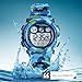 LDZDGD Adventure Digital Watch Waterproof 50M, Outdoor Sports Wristwatch with Stopwatch, Alarm, Backlight & Date, Rugged Tactical Design for Training, Hiking, and Daily Wear(Color 3)