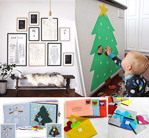 ilauke Klettband Selbstklebend 15M Extra Stark, Klettverschluss Selbstklebend mit 20mm Breit Selbstklebendes Klebepad Flauschband Selbstklebendes Klebepad Flauschband und Hakenband