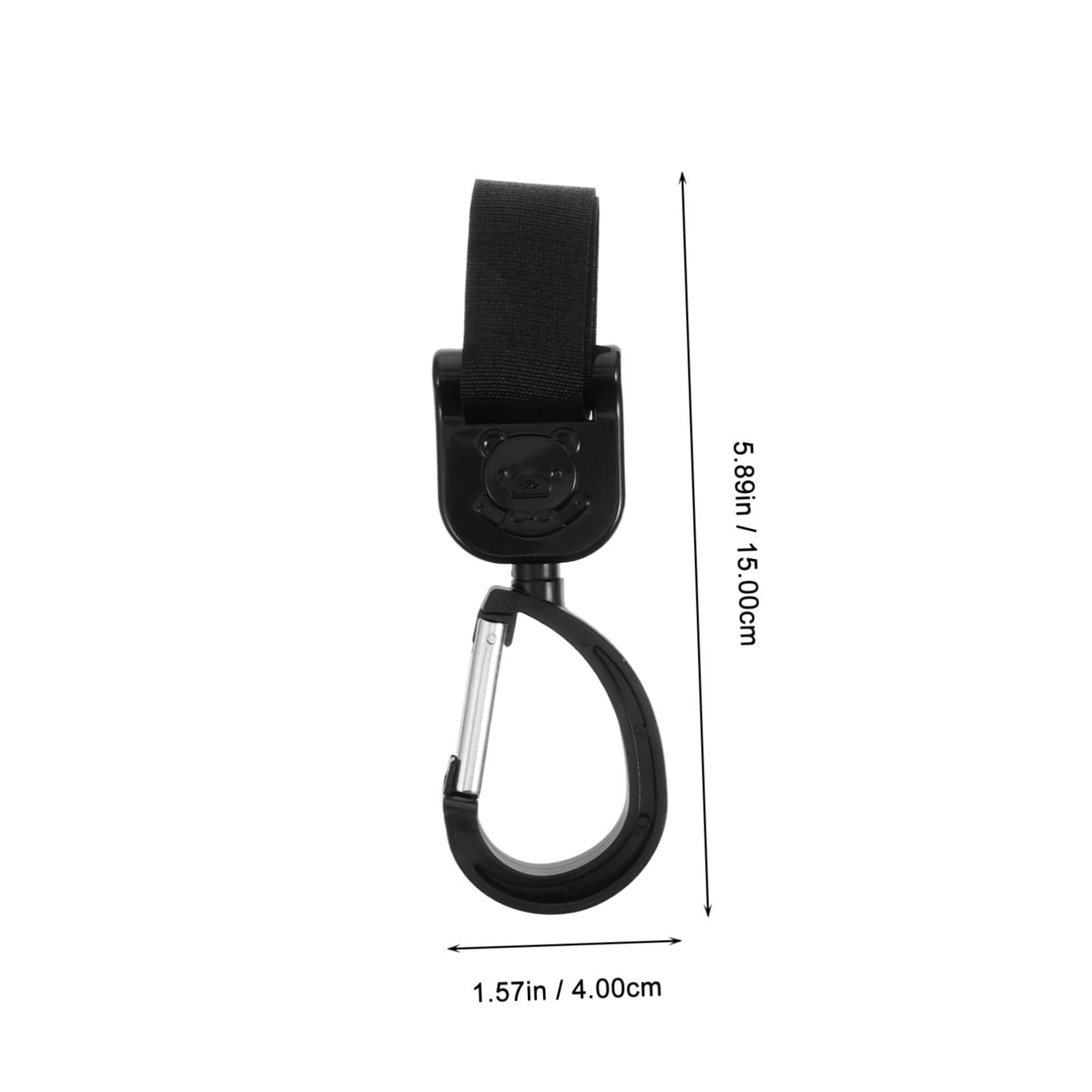 ifundom Stroller Hooks for Bags 2 Pack Universal Organizer Hooks Easy to Use Hang Shopping Diaper Bags