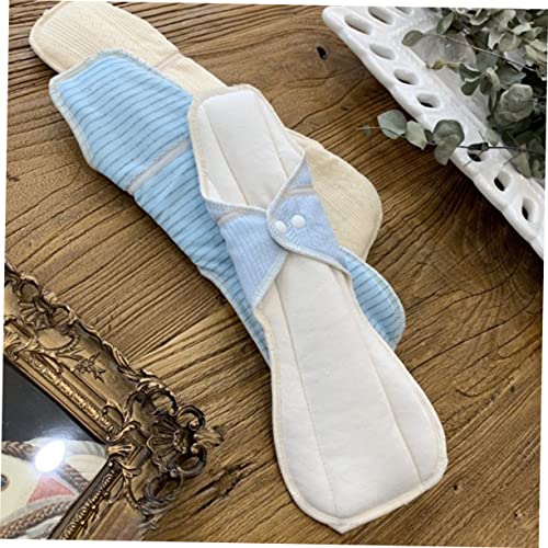 Healeved 2 Peças De Absorventes Higiênicos Absorventes De Pano Absorventes Higiênicos Reutilizáveis