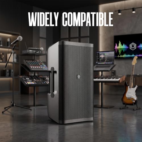 Image of DIGIMORE 2800W Active Speaker with 12 inch Woofer & 1.75 inch Titanium HF | BT 5.3 & TWS | 4 DSP Modes | 2 XLR /6.35mm Input Ports | Class-D Amplifier | Ideal for DJ, Live Events & Performances (D-1205)