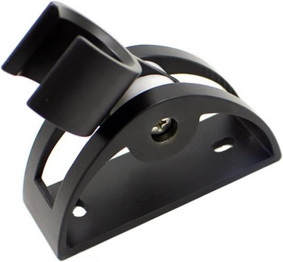 Shower Head Wand Holder, Shower Holder Black Shower Holder Adjustable Hand Shower Stand Bracket Aluminum