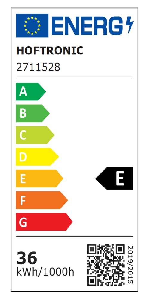 HOFTRONIC - 16er Pack Q-Series - LED Feuchtraumleuchte 120cm - IP65-36W 4320 Lumen - 4000K neutralweiß - IK08 - Verknüpfbar Schnellverbindung - Kellerleuchte, Feuchtraum Wannenleuchte
