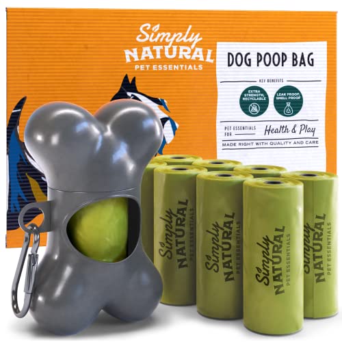 𝗧𝗵𝗲 𝗪𝗶𝗻𝗻𝗲𝗿 𝟮𝟬𝟮𝟭* Hundekotbeutel und Spender 120 Stück | 8 Rolls, Hundekotbeutel Kotbeutel für Ηunde, Ηundekotbeutel Βiologisch mit Hundekotbeutel-Spender, Hunde Κotbeuteutel, Ηundetüten Cover