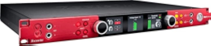 Red 8Line 58-in / 64-out Thunderbolt 3 audio interface with Red Evolution mic pres and line-level IO, DigiLink, ADAT & S/PDIF connectivity and 32 x 32 Dante IO