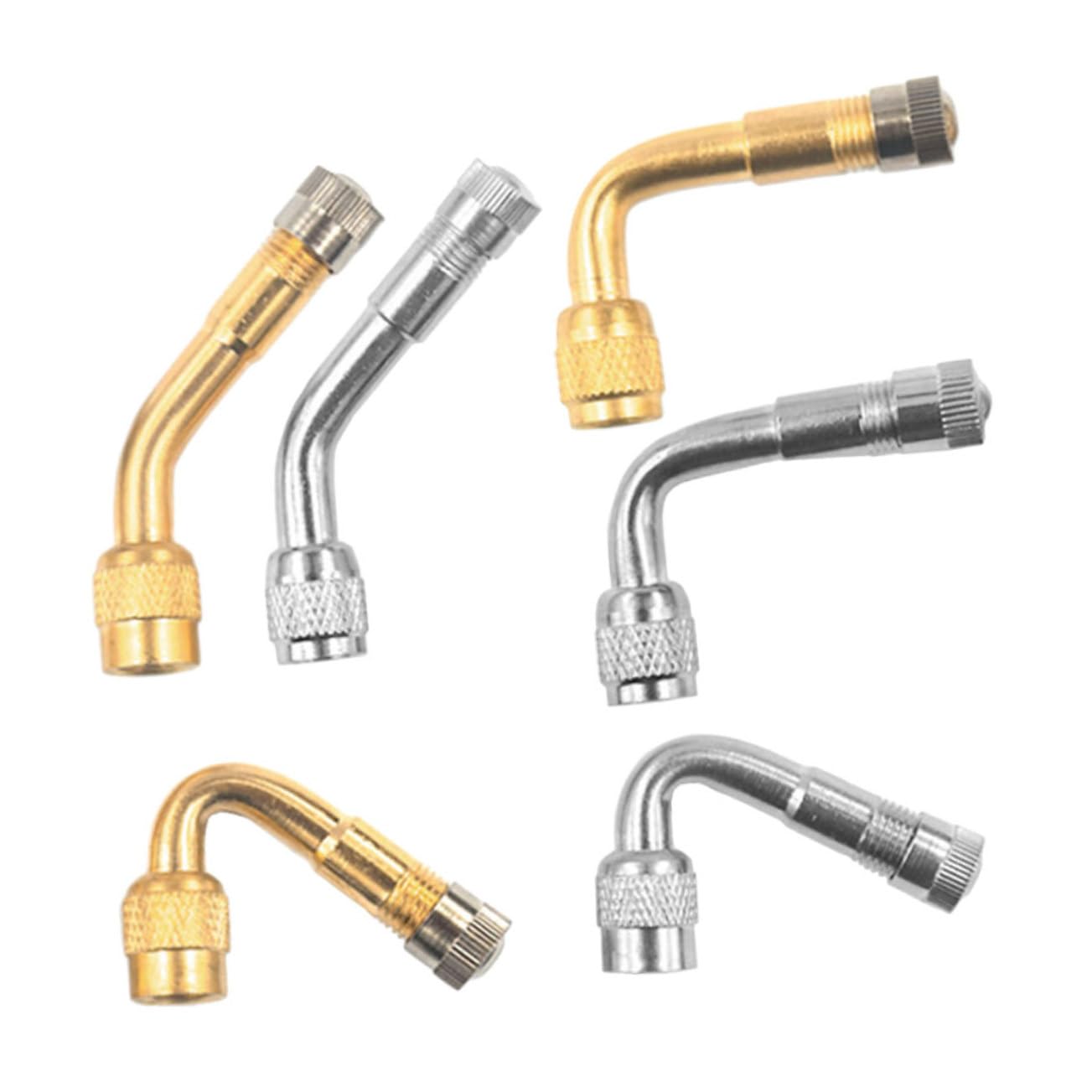 SOLUSTRE 30pièces Rallonges De Valves De Pneus Extensions De Tige pour Gonflage Accessoires Universels pour Voitures Et Vélos