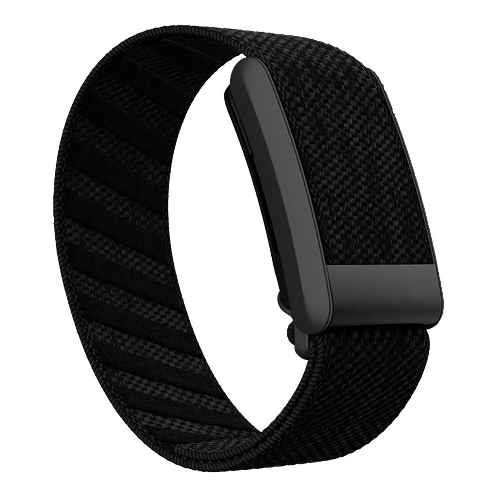 Emilydeals Bands for Whoop 4.0 - Replacement Nylon Knit Watch Strap Wristband with U-shaped Metal Frame Fitness & Activity Tracker Accessories