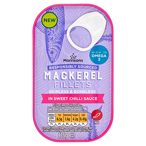 Morrisons Mackerel Sweet Chilli Sauce 125g