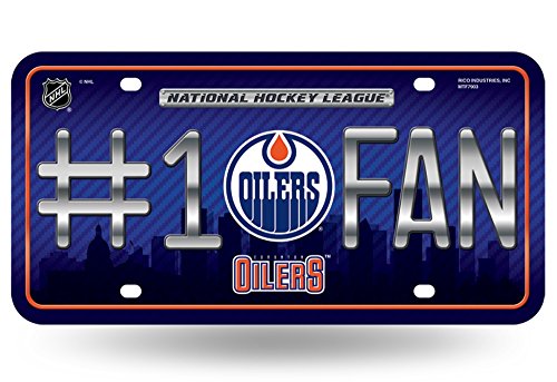 Rico NHL #1 Fan Metal Tag License Plate