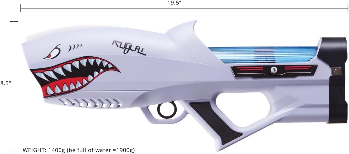 Lancer Game Water Blaster -Electric & Automated Water Gun - Ideal for Swimming Parties and Outdoor Play- Dual Interactive Game Modes