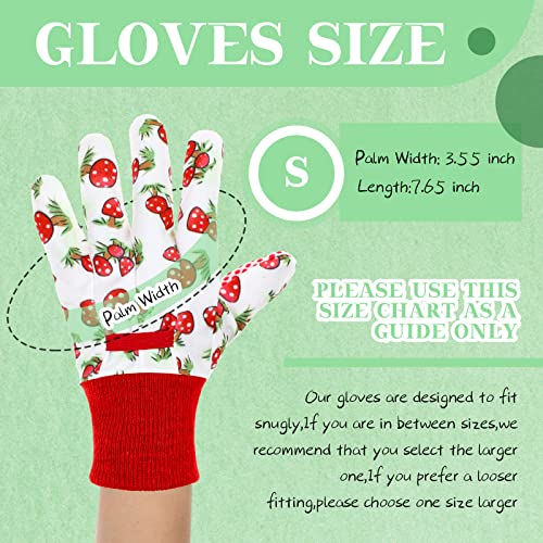 Xtinmee 12 Pairs Kids Gardening Gloves Soft Nonslip Yard Children Garden Gloves Safety Gardening Tools For Boys Girls Toddler Work (5-7 Years) #TOP1