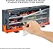 Hot Wheels Toy Cars, Set of 8 1:64 Scale Vehicles & Interactive Display & Storage Case That Holds up to 12, Connects to Track