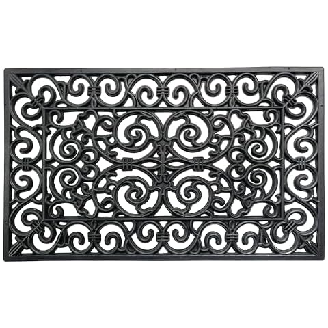 EHC Heavy Duty Anti Slip Rubber Doormat Cover