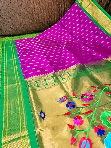 Spewim paithani silk saree – image 4