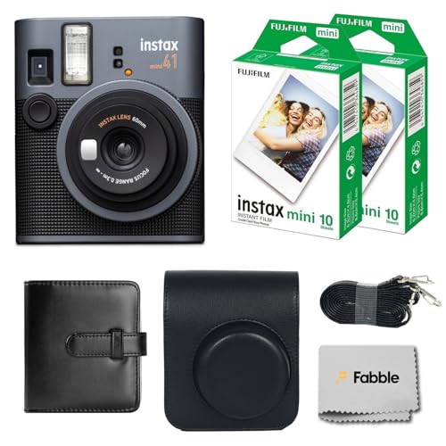 Fujifilm Instax Mini 41 Instant Film Camera Bundle