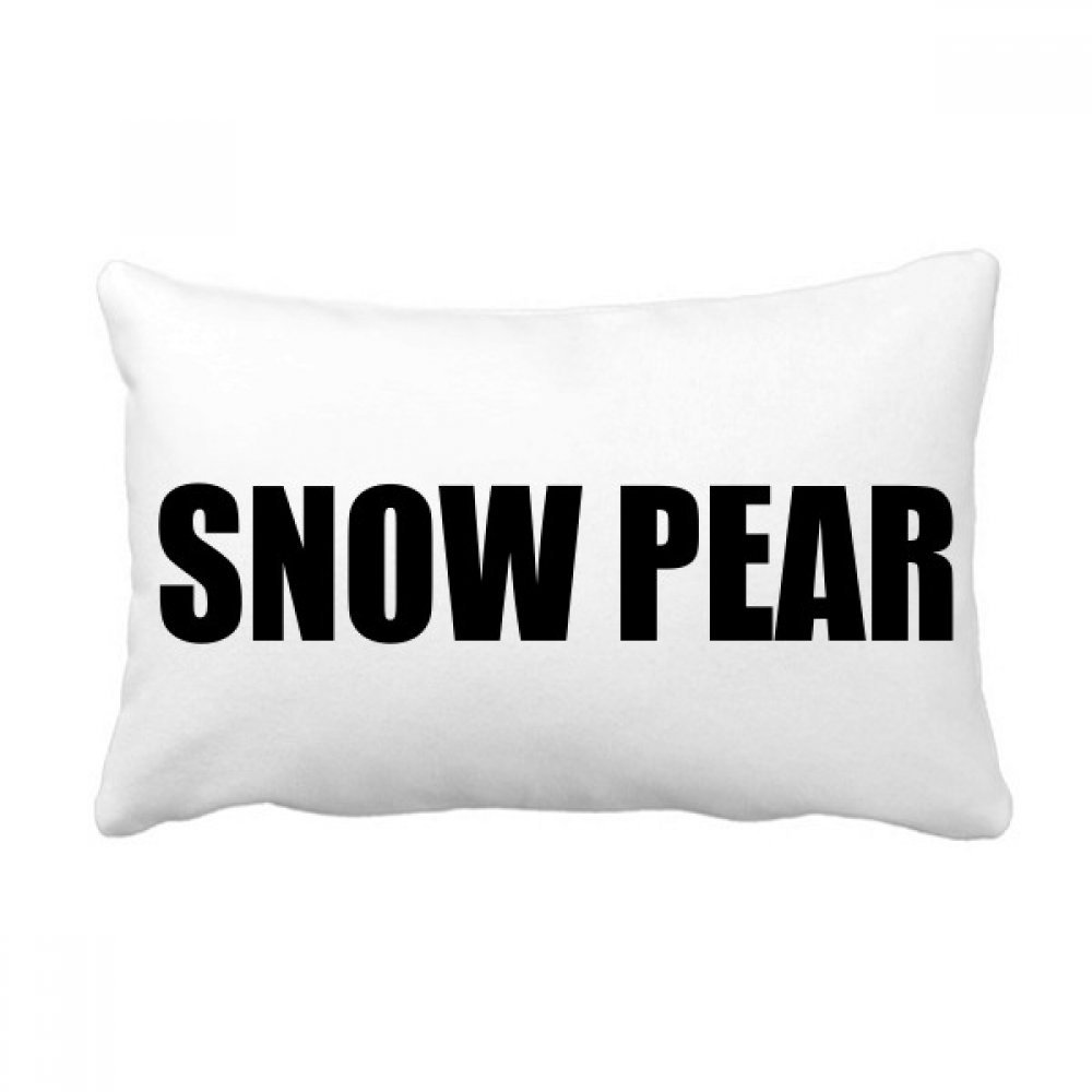 Coussin lombaire canapé poire neige pour soulager le dos et décorer le salon avec style