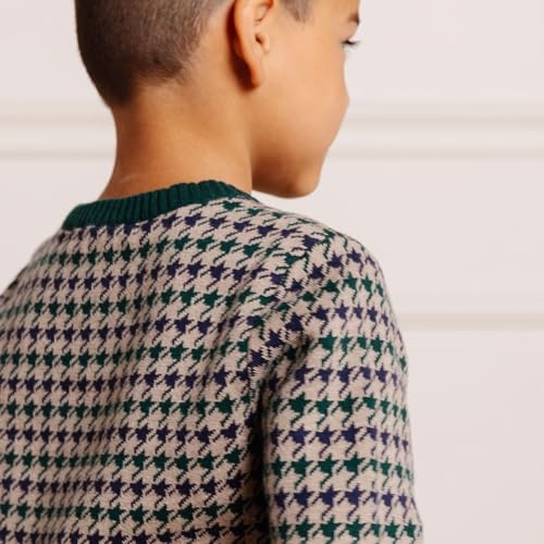 Image of Hope & Henry Boys' Long Sleeve Crew Neck Pullover Sweater