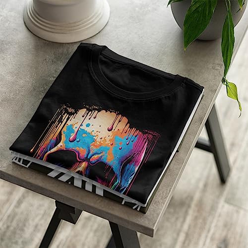 T-shirt manches longues homme crâne OM3 noir XL - 2