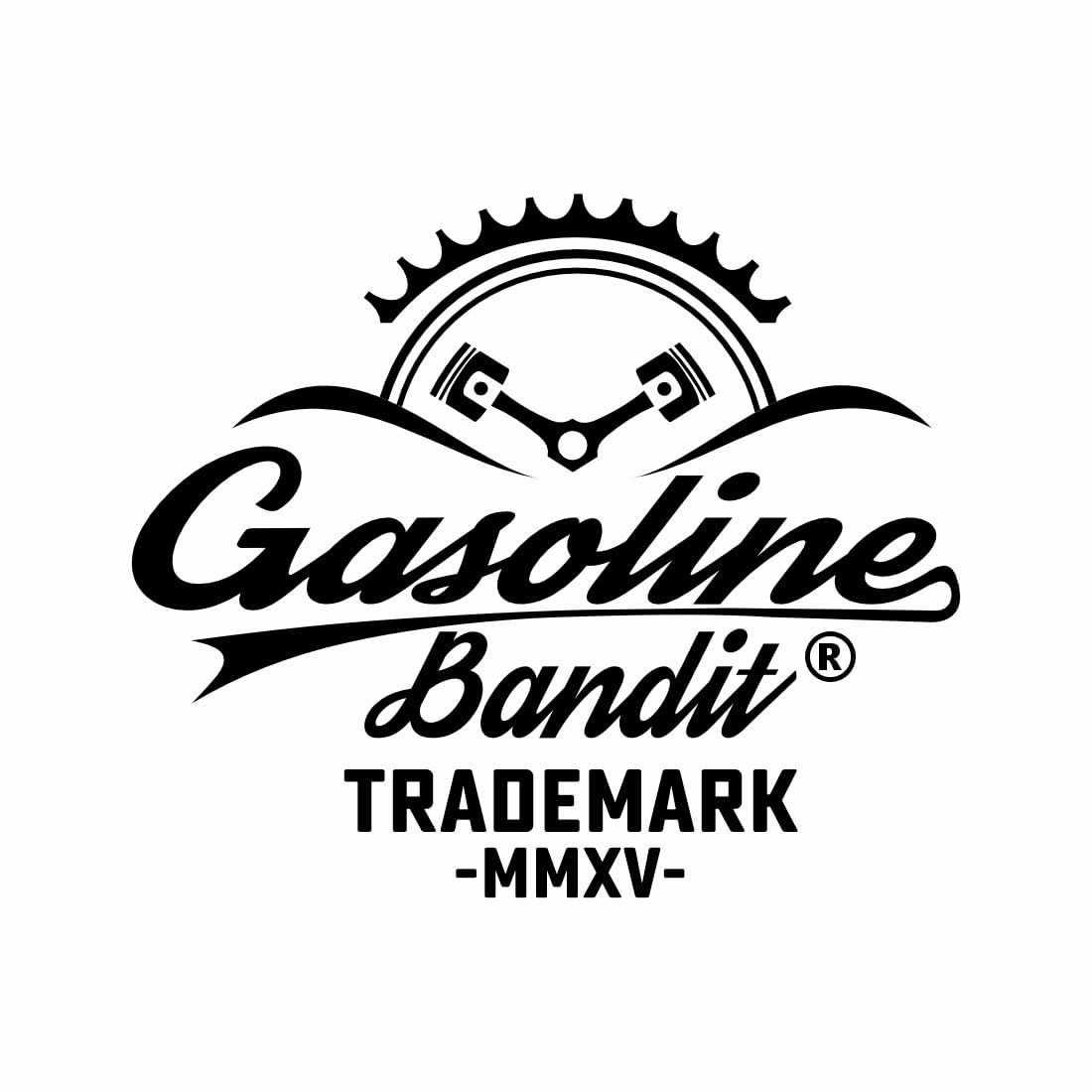 Gasoline Bandit Portatabacco in Vera Pelle Marrone Stile Vintage