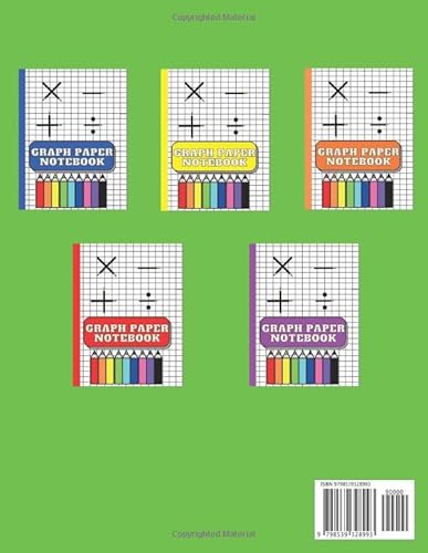 Graph Paper Notebook: Grid Paper Notebook for Math and Science Students, Large Simple Graph Paper Jo