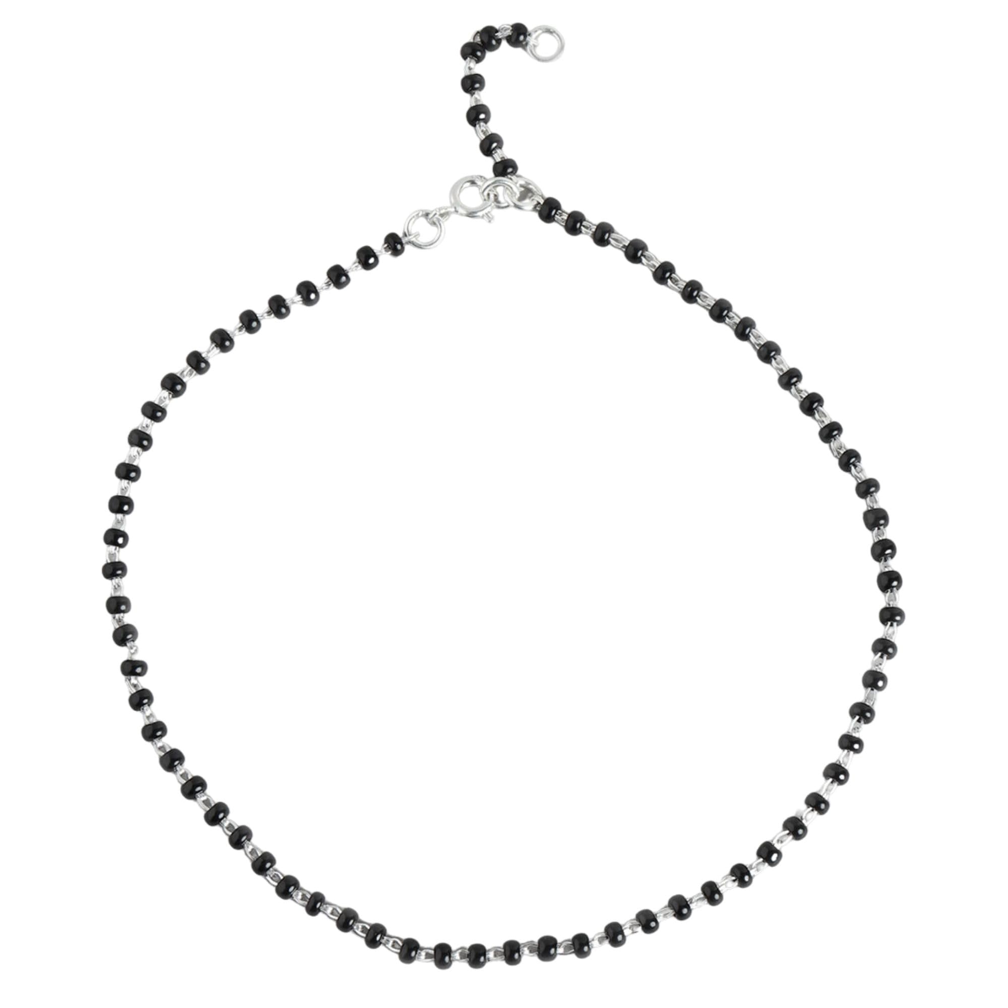 ZAVYA 925 Sterling Silver Beads Minimal Rhodium Plating Chain Anklet (Single) | | Gift for Women & Girls | With Certificate of Authenticity & 925 Stamp (B0CK559CZJ) Amazon Price History, Amazon Price Tracker