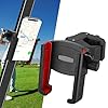 Golf Cart Phone Mount Holder, [Big Phones & Thick Cases Friendly] Compatible with iPhone/Galaxy/Google Pixel All Smartphones, 360Â° Rotation, Golf Cart Accessories Compatible with EZGO/Club Car/Yamaha