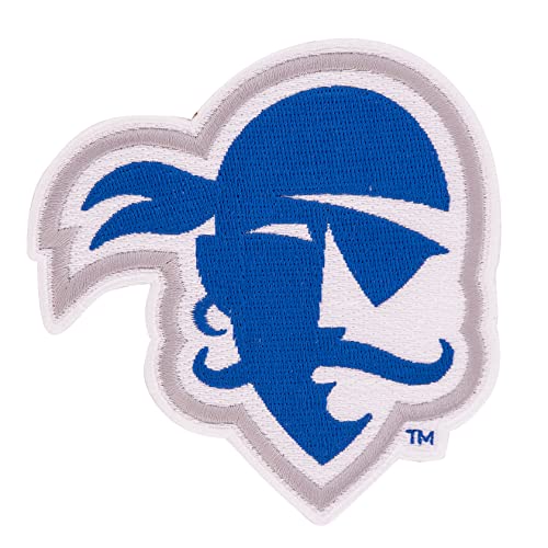 Desert Cactus Seton Hall University Patch – Embroidered Iron On/Sew On Applique for Blazers, Jackets, Backpacks, Bags, Hats & Tactical Gear – Seton Hall Pirates (Patch - Design A)