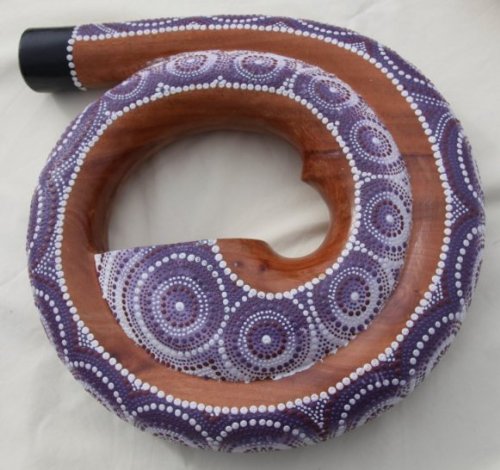 Thorness Didgeridoo Holzspirale C D Modernes Holzblasinstrument