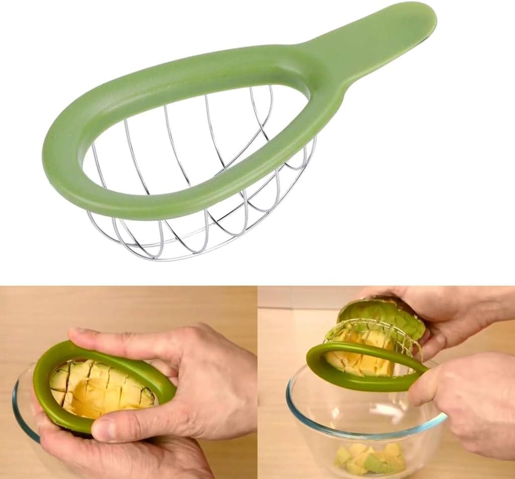 Compact Avocado Cube Tool Avocado Cutter Durable Kitchen Essential Avocado Tools