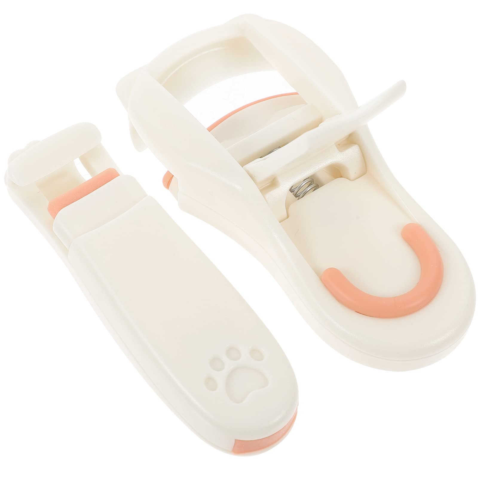 HONMEET 2pcs Mini Eyelash Curler Set Precision Curler for Travel Women's Makeup Accessory