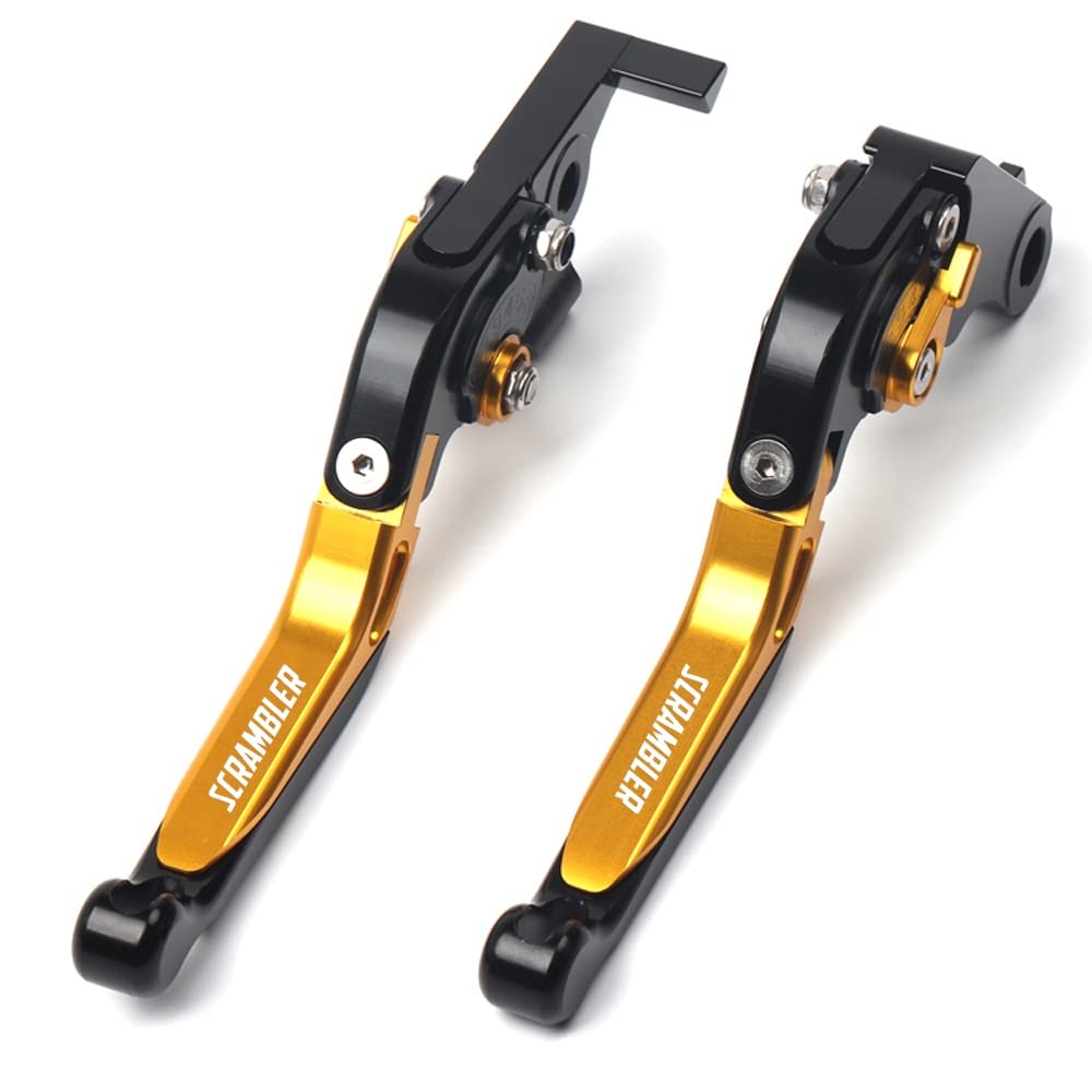 Leviers d'embrayage et de frein Ducati Desert Sled en aluminium CNC premium