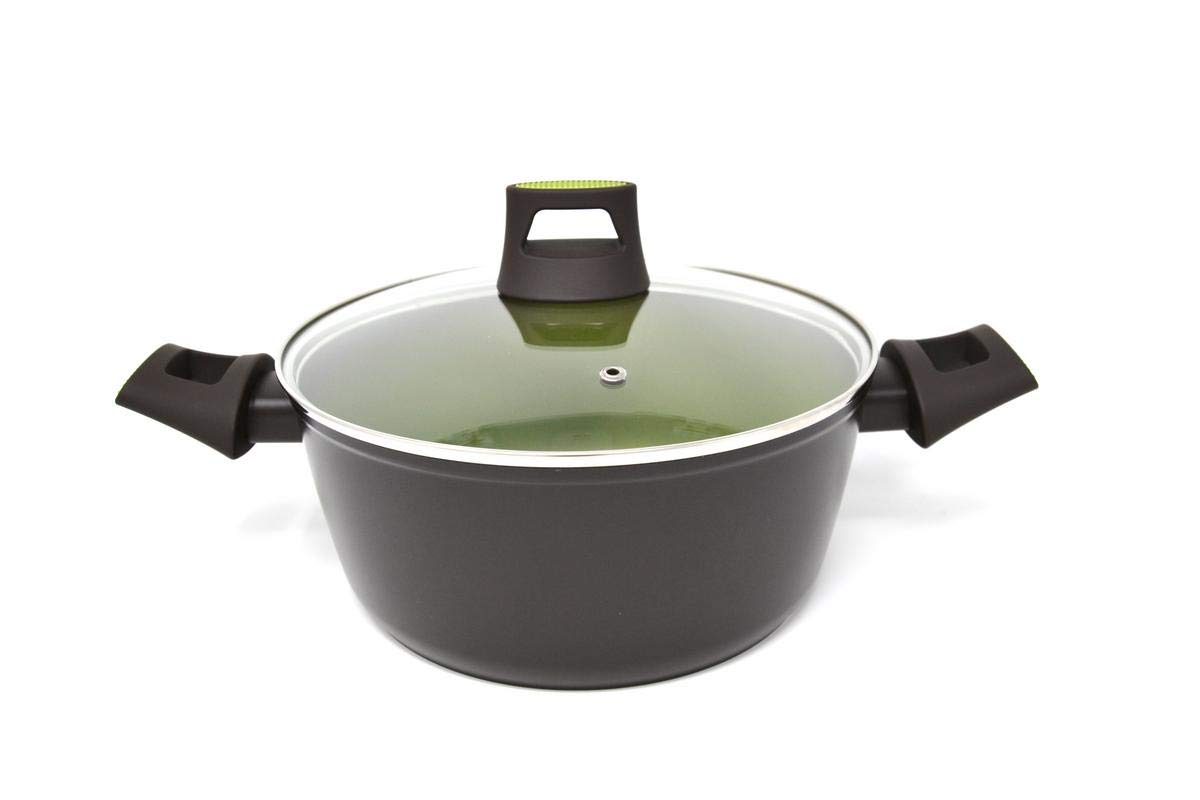 Casseruola Amercook Avocado con coperchio, 28 cm