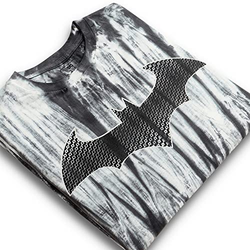 Image of Free Authority Batman Printed Regular Fit Grey Cotton Men's T-Shirt