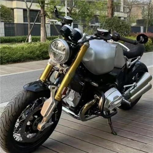 Support de plaque d'immatriculation moto rigide avec feu arrière intégré pour RNINE T