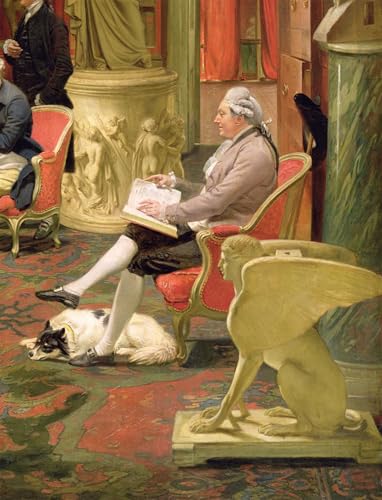 Toile murale Charles Townley Johan Zoffany pour grand salon