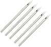 5PCS Ear Piercing Needles-BodyNoseNavelNipple Perforating Needls Piercing Tool with Independance Package 18G