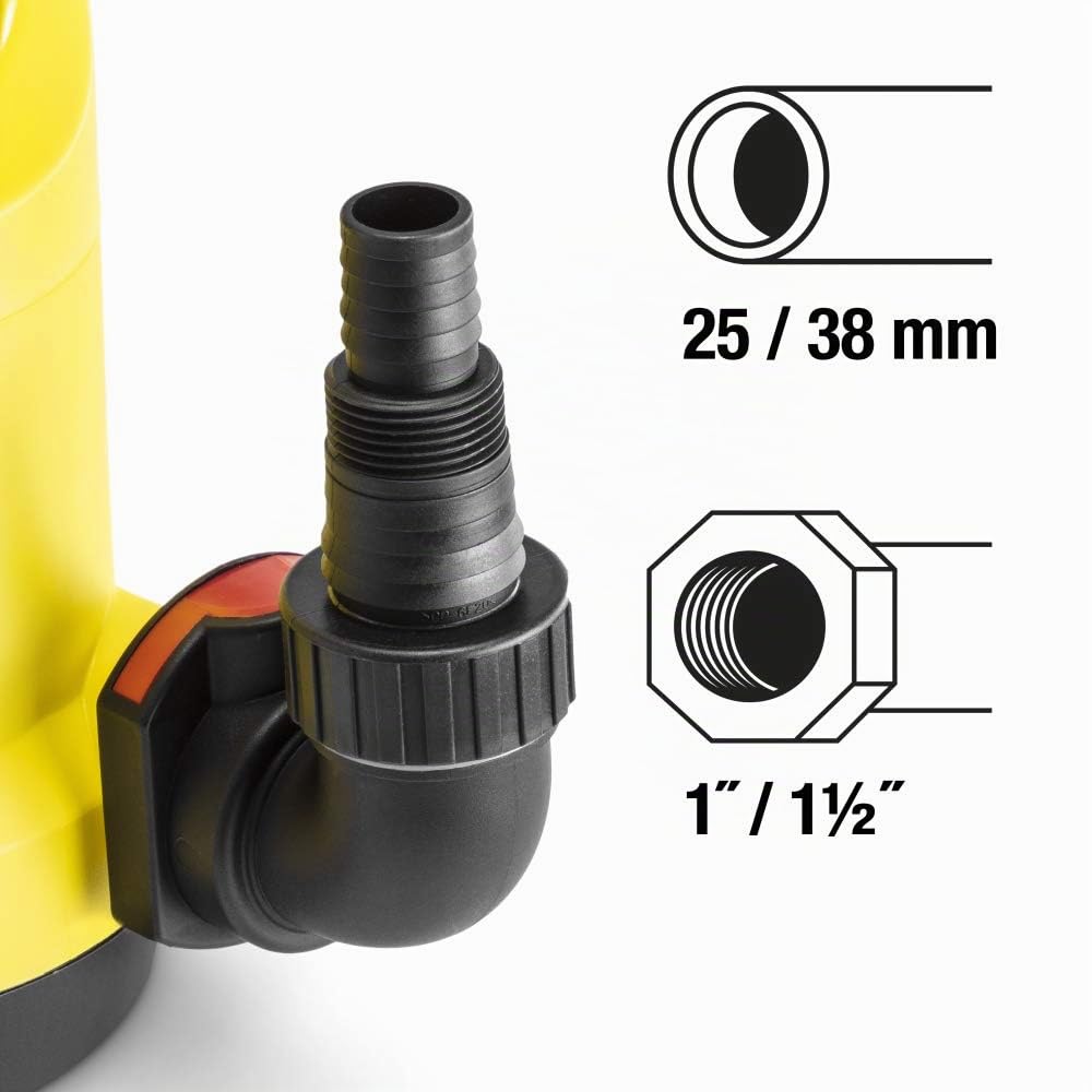 TROTEC Pompe d'évacuation pour eaux claires TWP 7506 E pompe submersible