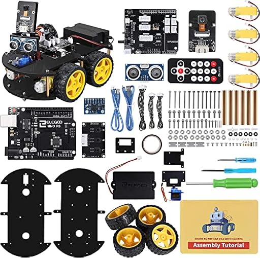 ELEGOO Kit de Coche Robótico Educativo y Stem de Juguete para Niño (Versión 4.0) | Ya disponible en tu tienda friki favorita! En mundofriki.es!